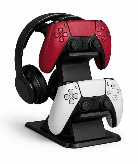 Soporte joystick + auriculares